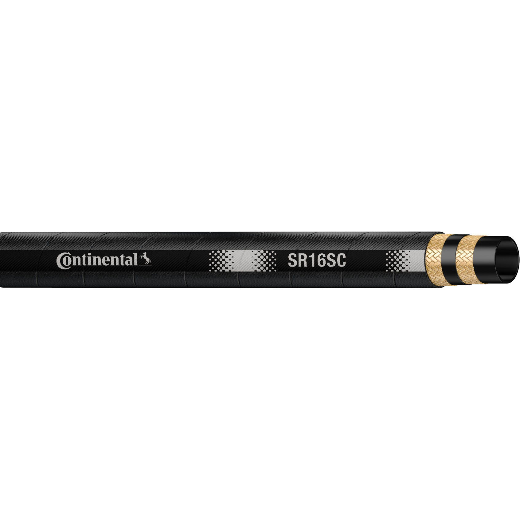 SR16SC-20x200 100R16SC 1.1/4in : Continental Hose, SR16SC Series, 100R16/2SC, 1.25" ID, 1813 Rated, 200ft Reel