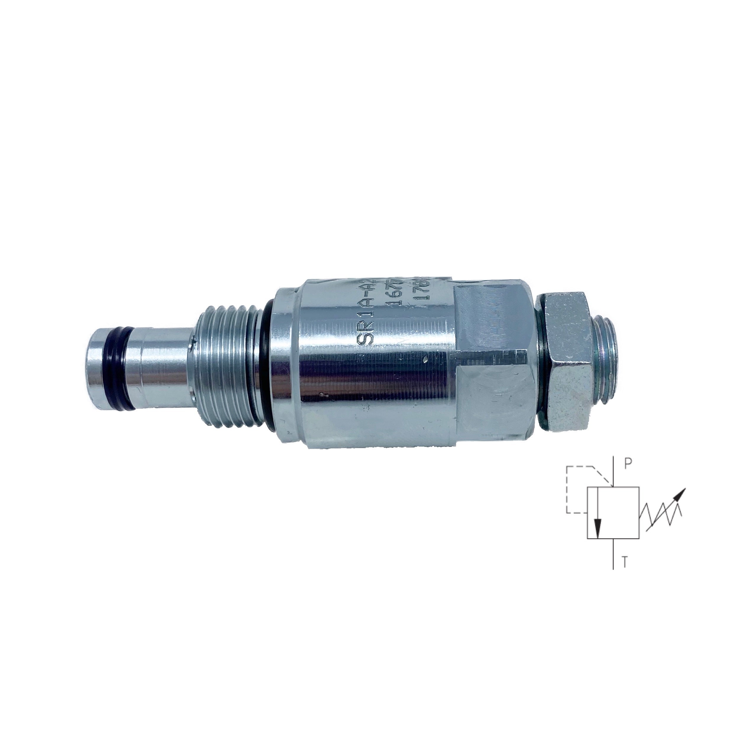 SR1A-A2/L10S-A : Argo Relief, Poppet Type, Direct Acting, 8 GPM, 5100psi, Allen Key, Range to 1450psi, C-8-2 Cavity