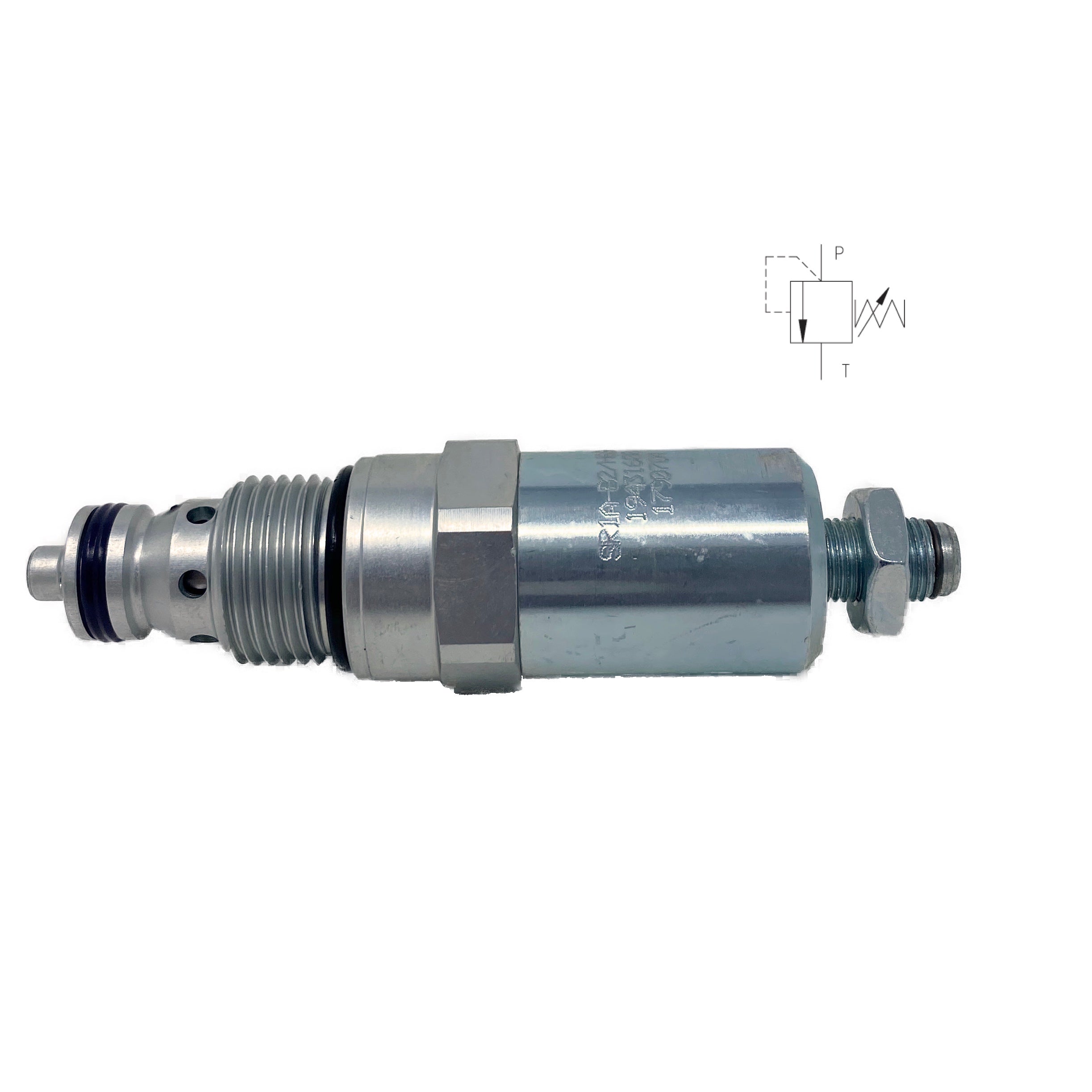 SR1A-B2/H6S-A : Argo Pressure Relief Valve, Poppet Type, Direct Acting, 16 GPM, 6100psi, Allen Key Screw, Adjustable Up to 910psi, Fits C-10-2 Cavity