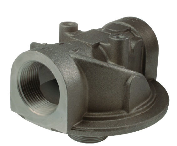 SSF-160-B1.7-1 : Stauff SSF Spin-On Filter Head, 60 GPM, 174psi, #20 SAE (1.25"), with Bypass, Clogging indicator port drilled for return