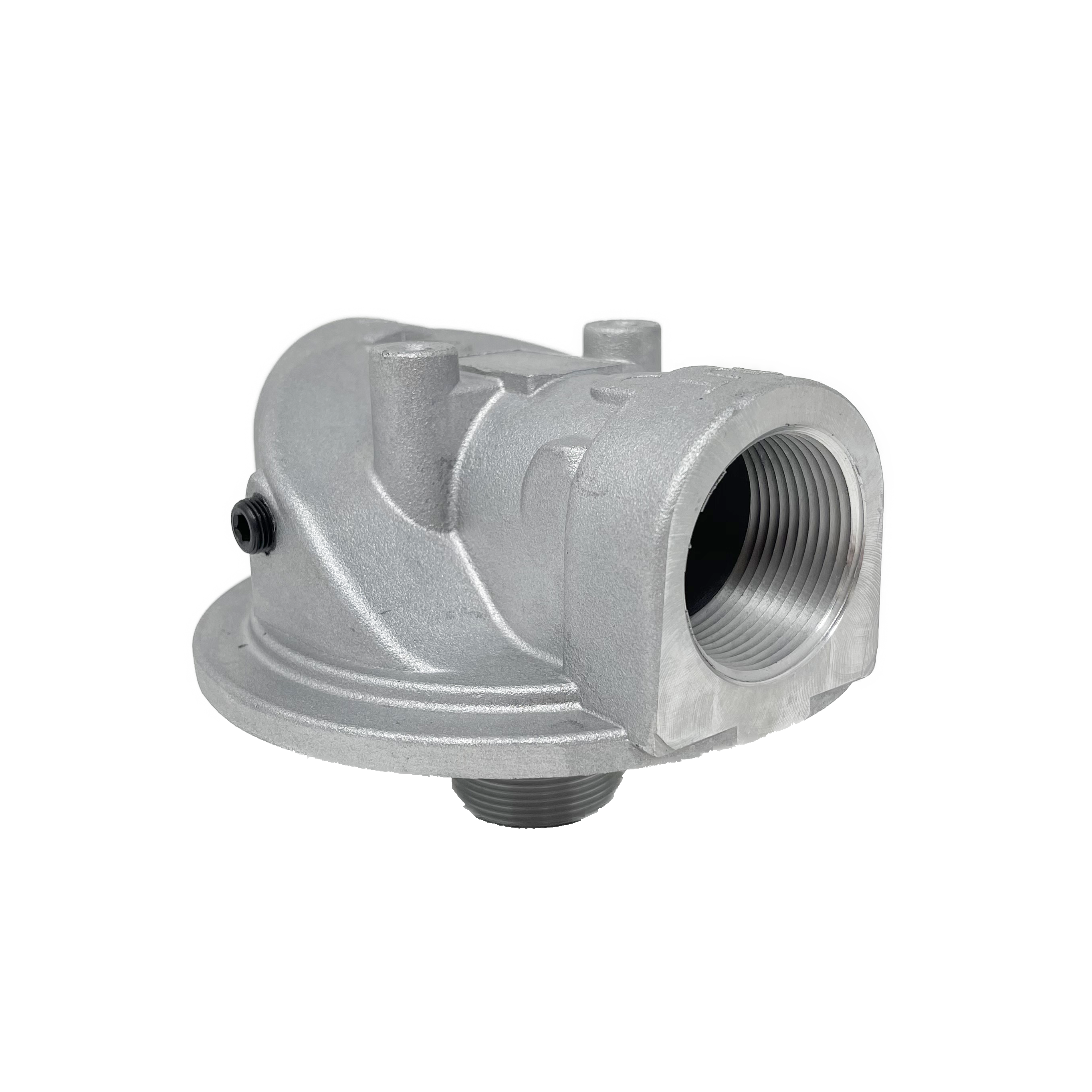SSF-120-B1.7-1 : Stauff SSF Spin-On Filter Head, 60 GPM, 174psi, 1.25" NPT, with Bypass, Clogging indicator port drilled for Return