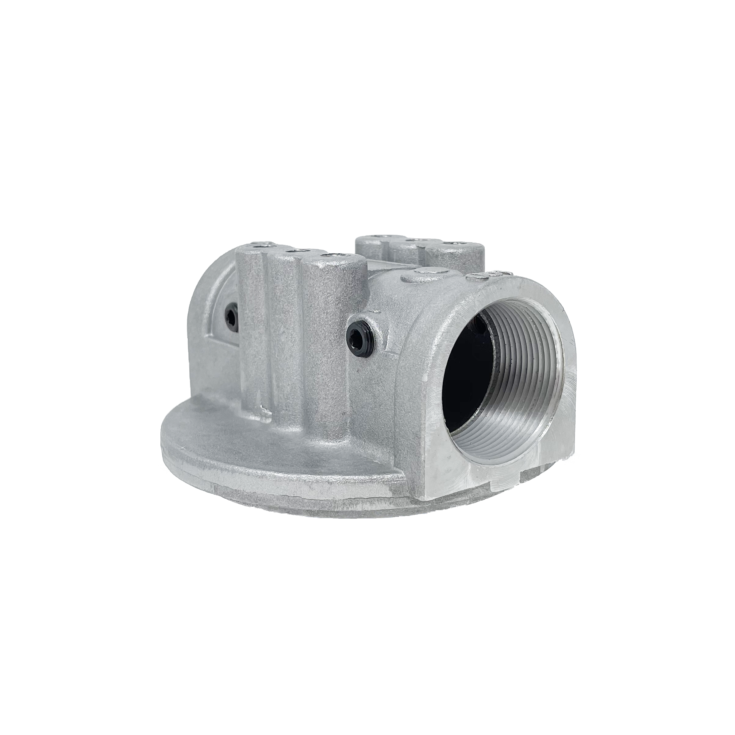 SSF-150-B1.7-1 : Stauff SSF Spin-On Filter Head, 80 GPM, 200psi, 1.5" NPT, with Bypass, Clogging indicator port drilled for return
