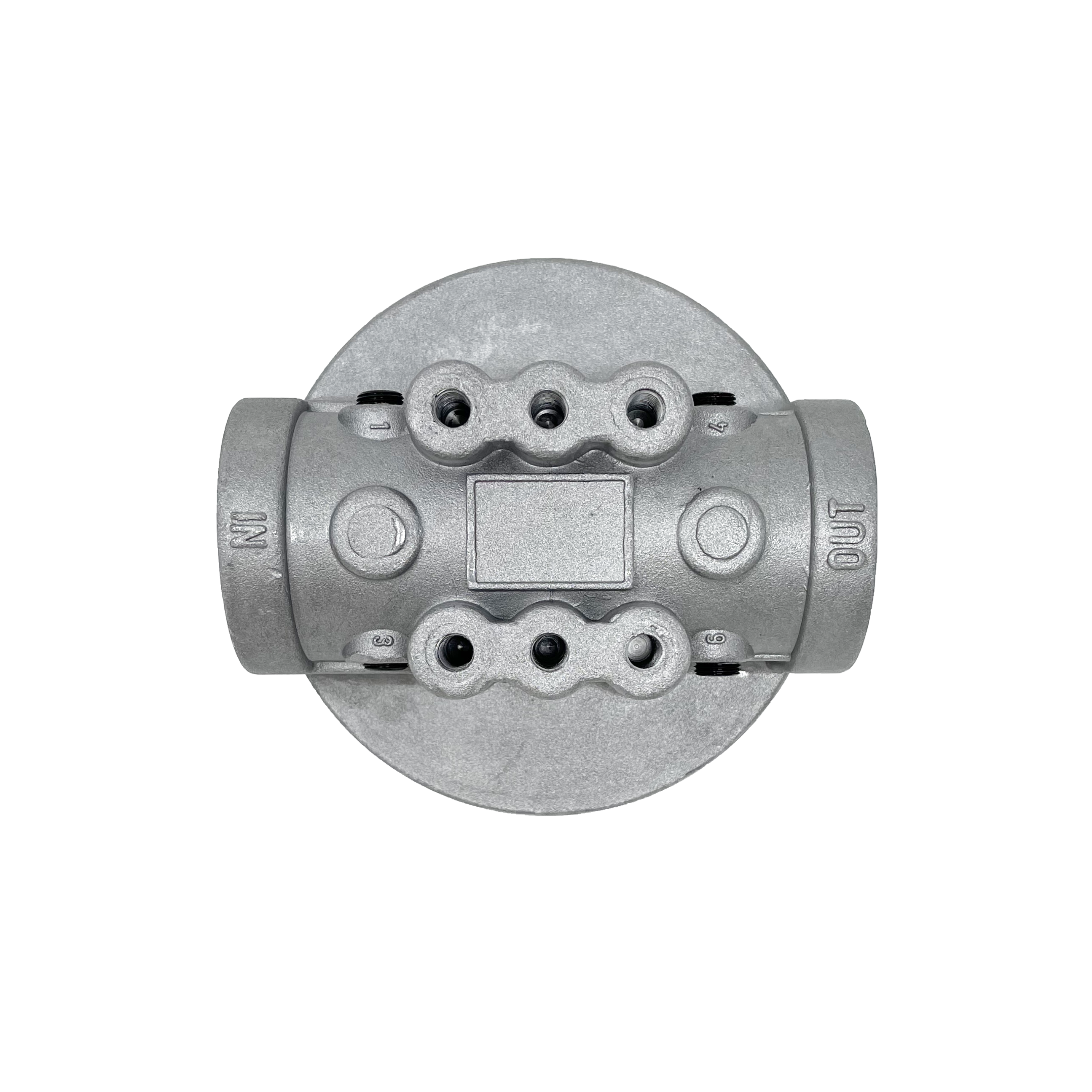 SSF-150-B1.7-1 : Stauff SSF Spin-On Filter Head, 80 GPM, 200psi, 1.5" NPT, with Bypass, Clogging indicator port drilled for return