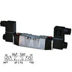 SXE9674-A60-00-13JB : Norgren ISO #2, 5/3 (APB) valve, sol/sol (24VDC) with integral flow control
