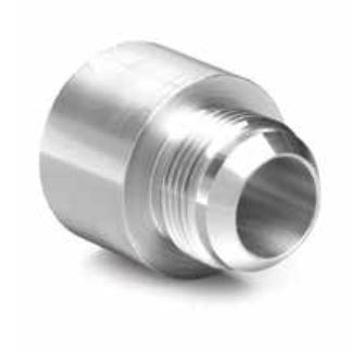 840-24 : Anchor Fluid Power Socket Weld-JIC Full Weld Couplings, 1.5" Socket Weld X 1.5" JIC, Carbon Steel
