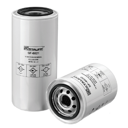 SF-6549 : Stauff Spin-On Filter Element, 3 Micron, Inorganic Glass Fiber, Synthetic, for use with SAF Filter Heads