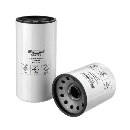 SF-6730-MG : Stauff Spin-On Filter Element, 12 Micron, Inorganic Glass Fiber, Short Element, Synthetic, for use with SSF Filter Heads