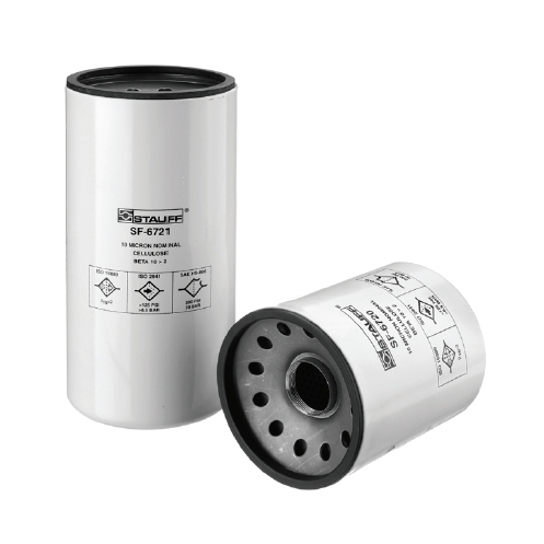 SF-6704-MG : Stauff Spin-On Filter Element, 3 Micron, Inorganic Glass Fiber, Long Element, Synthetic, for use with SSF Filter Heads