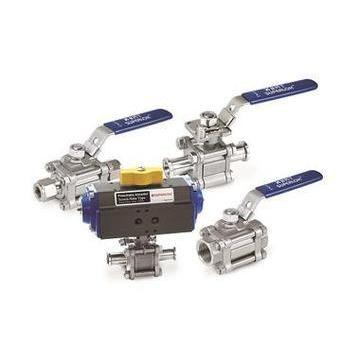 SWB3203-S-16 : Superlok Ball Valve, Swing Out, 1" Tube O.D, 2200psi Swing-Out , 316SS