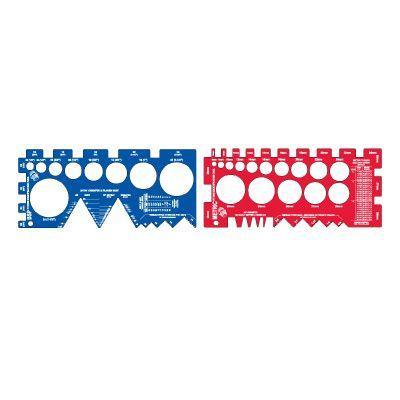 Adaptall Chart TGK-01 : ADAPTALL BSP & METRIC THREAD ID GAUGE