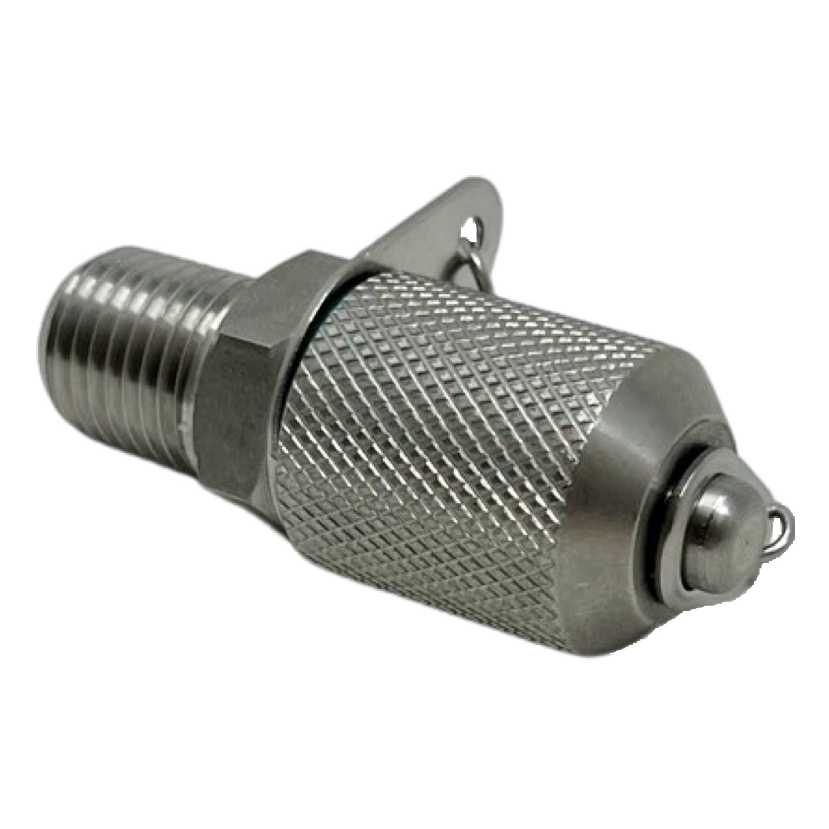 TPPM1620CBN1/8 : Anchor Test Point, 9000psi Rated, 1/8" NPT, Buna Seals, Zinc/Nickel Plated Carbon Steel