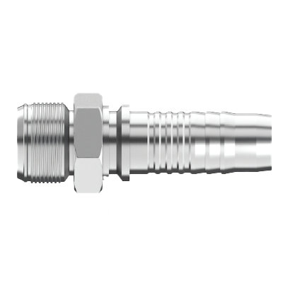 UC-JCM-2024 : Continental Hose Fitting, 1.25 (1-1/4") Hose ID, 1-7/8-12 Male JIC, Straight, Rigid Connection