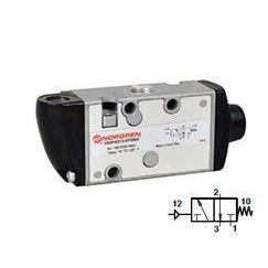 V60P4D7A-XP0900 : Norgren V60 Series Two-Position, Three-Way Normally Closed Air Actuated, Spring Return 1/8 inch NPT ported val