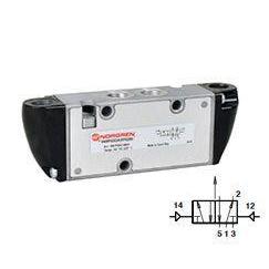 V60P5DDA-XP0200 : Norgren V60 Series Two-Position, Five-Way Air Actuated, Air Return 1/8 inch NPT ported valve