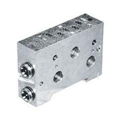 V70425-15F : Norgren V40/V41 Series, Modular Sub-base Side Ported without Pilot Ports, 1/4" PIF