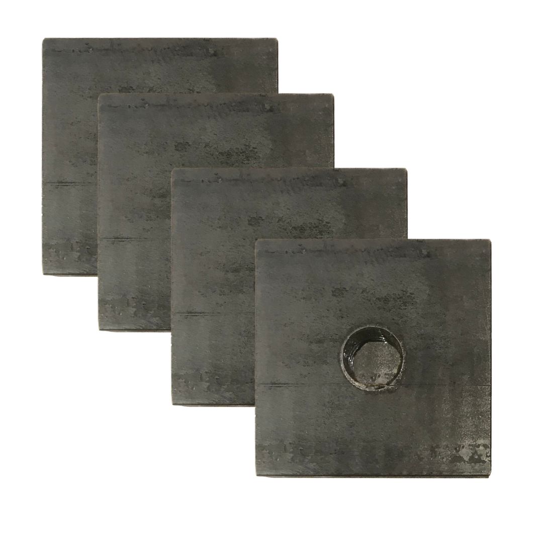 MWP056-256 :  Dampening Bar Weld Pad Kit, for 056C thru 256TC Motor Frame Size