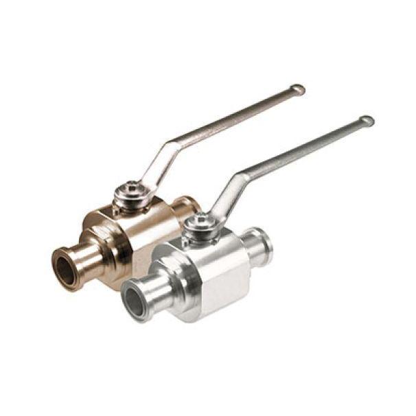 ABS6#20-11DBL : AFP 2-Way Round Body Flange Head Ball Valve, 5000psi rated, Steel, 1.25" SAE C62 with Lock