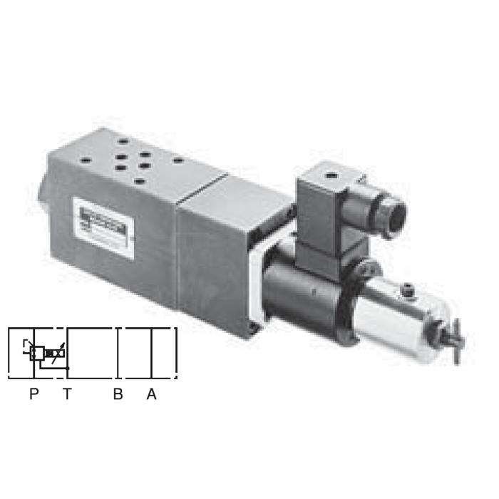 EOG-G01-P1-11 : Nachi D03  Electro-Hydraulic Proportional Pressure Reducing Valve, 58psi to 1000psi Pressure Control Range