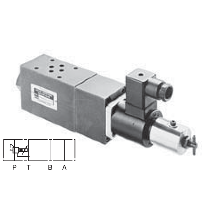 EOG-G01-PB-11 : Nachi D03  Electro-Hydraulic Proportional Pressure Reducing Valve,43.5psi to 362psi Pressure Control Range