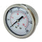 CF1P-280D : Dynamic Pressure Gauge, 2.5" Face, 0-4000psi Pressure Range, 1/4" NPT, Center Back Style